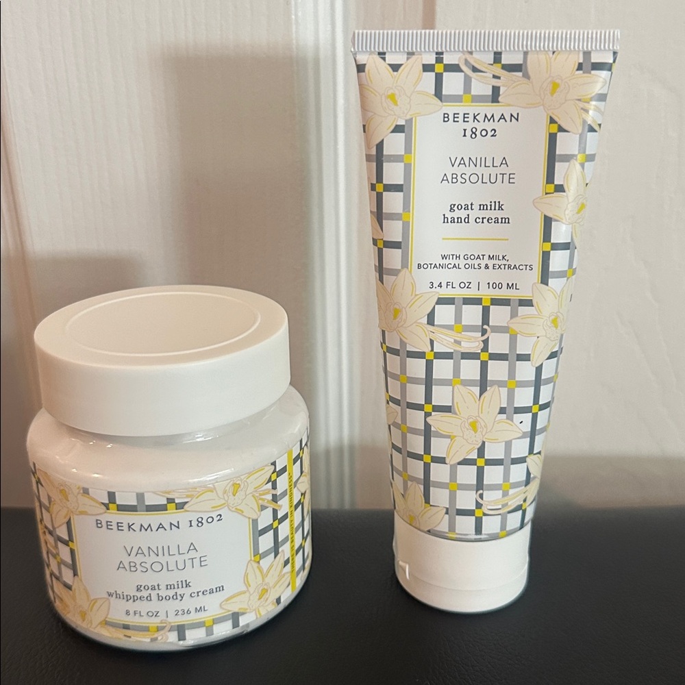 Beekman 1802 Vanilla Absolute Cream Set
